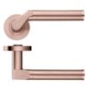 Zoo Hardware ZPZ120-TRG Venus Door Handle on round rose Rose Gold