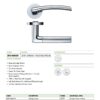 Zoo Hardware ZPZ140-OMB Olympus Door Handle on round rose Matt Black