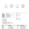 Zoo Hardware ZPZ002-TRG Escutcheon Standard Profile (50mm Dia.) Rose Gold