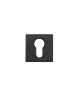 Zoo Hardware ZPZSQ001-OMB Square Escutcheon - Euro Profile Matt Black