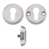 Zoo Hardware ZS-AL001 Anti Ligature Escutcheon - Euro Profile - Satin St. Steel
