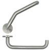 Zoo Hardware ZS-SSHF130-SSS Cranked Return To Door Door Handle on 53mm x 6.5mm Sprung Rose Satin Stainless Steel