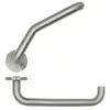 Zoo Hardware ZS-SSHF130-SSS Cranked Return To Door Door Handle on 53mm x 6.5mm Sprung Rose Satin Stainless Steel