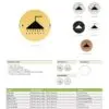 Zoo Hardware ZSS04-PVDSB Sex Symbol - Shower - 76mm - Dia PVD Satin Brass