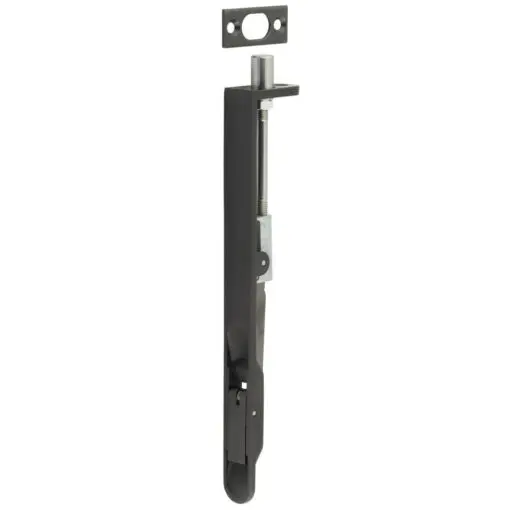 Lever Action Flushbolts Radiused Forend 203x20mm Dark Bronze