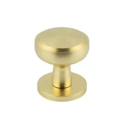 Classic Satin Brass Mortice Knob