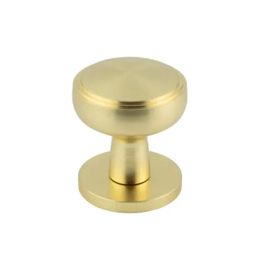 Classic Satin Brass Mortice Knob