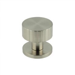 Cog Satin Nickel Mortice Knob