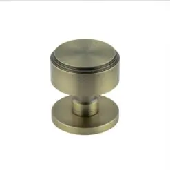 Step Antique Brass Mortice Knob
