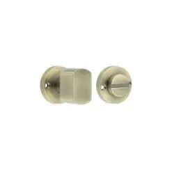 Contemporary Antique Brass Turn & Release for Mortice Knobs
