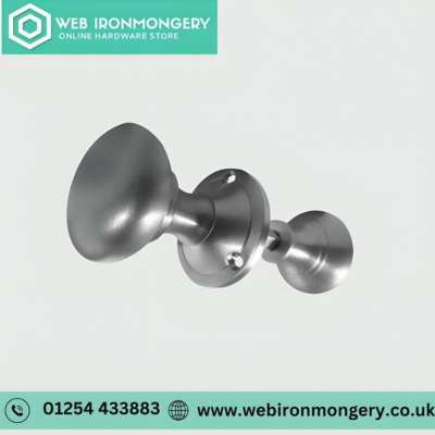 satin chrome door knobs