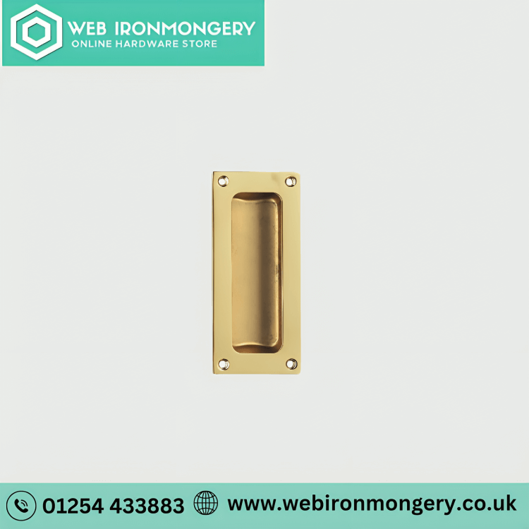 Brass sliding door handles