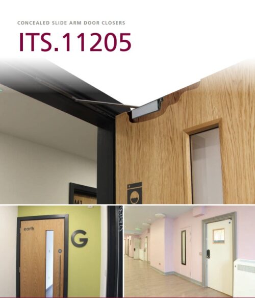 Ruland ITS.11205 Concealed Cam Action Door Closer