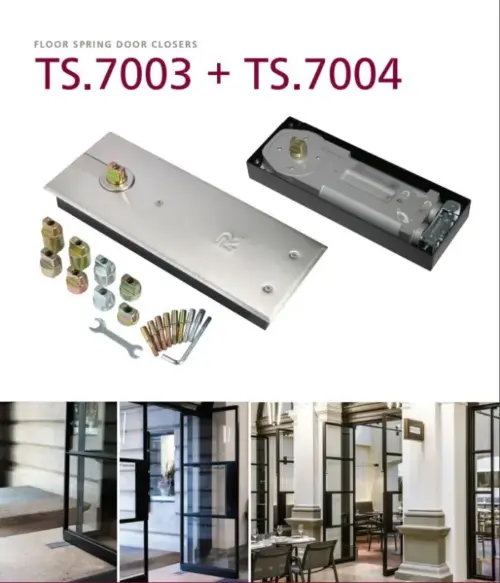 TS.7000 Floor Spring Range