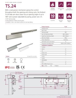 Rutland TS.24 Ezykam Door Closer