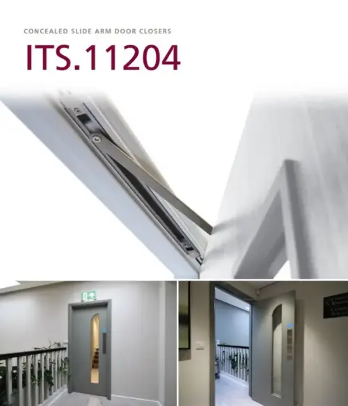 ITS.11204.2.5 Concealed Standard Rail Cam Action Door Closer