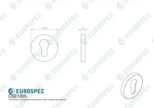Stainless Steel Escutcheon