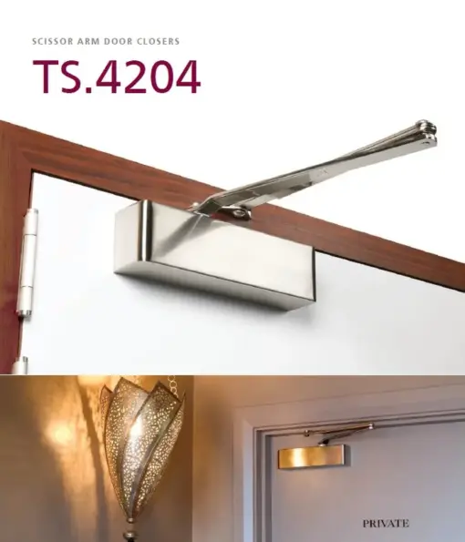 Rutland TS.4204 Door Closer - Scissor Arm Door Closers