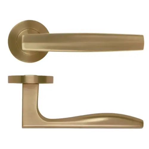 Zoo Hardware Appenine Lever On Round Rose Door Handle