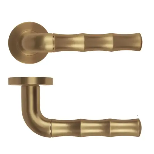 Zoo Hardware Vasco Lever On Round Rose Door Handle