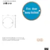 Fire Door Keep Locked Symbols