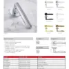 Zoo Hardware Appenine Lever On Round Rose Door Handle