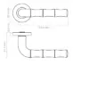 Zoo Hardware Vasco Lever On Round Rose Door Handle