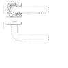 Zoo Hardware Spare Frattura Lever Square Rose Pack
