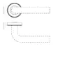 Zoo Hardware Spare Picco Lever Round Rose Pack