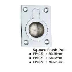 Square Flush Pull -63X52Mm