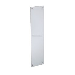 Heritage Brass Flat Fingerplate (305Mm X 76Mm), Polished Chrome Finish
