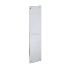 Heritage Brass Flat Fingerplate (305Mm X 76Mm), Polished Chrome Finish