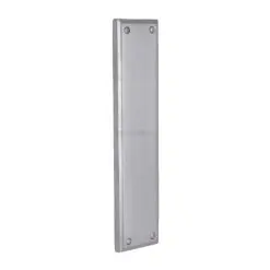Heritage Brass Raised Fingerplate (282Mm X 63Mm), Satin Chrome Finish