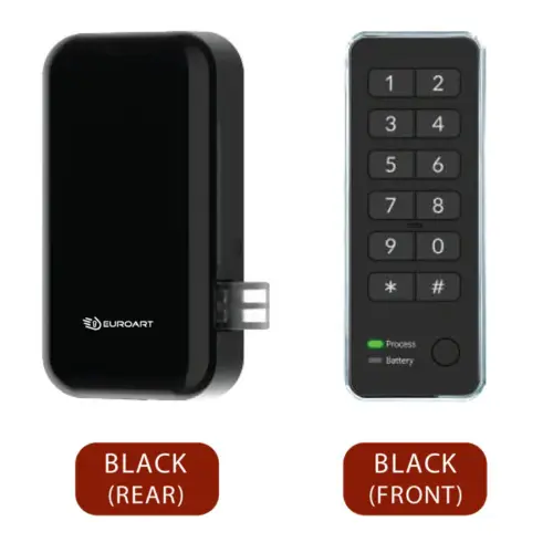 EUROART EALF24-PL Smart Digital Lock for Cabinet & Lockers