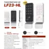 EUROART EALF23-HL Smart Digital Lock for Cabinet & Lockers