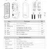 EUROART EALF24-PL Smart Digital Lock for Cabinet & Lockers
