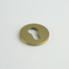 Frelan Hardware CRES Escutcheon 2 Keyway Round Rose Escutcheon