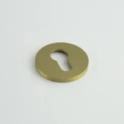Frelan Hardware CRES Escutcheon 2 Keyway Round Rose Escutcheon