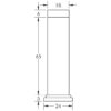 Frelan Hardware CRES Wall Mounted Door Stop