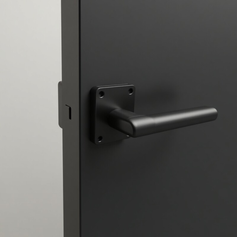 Matte Black Door Handles