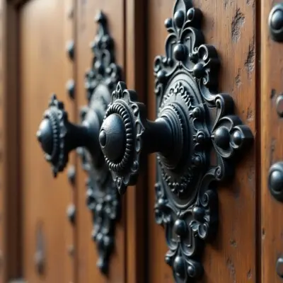 Black Antique Door Knobs