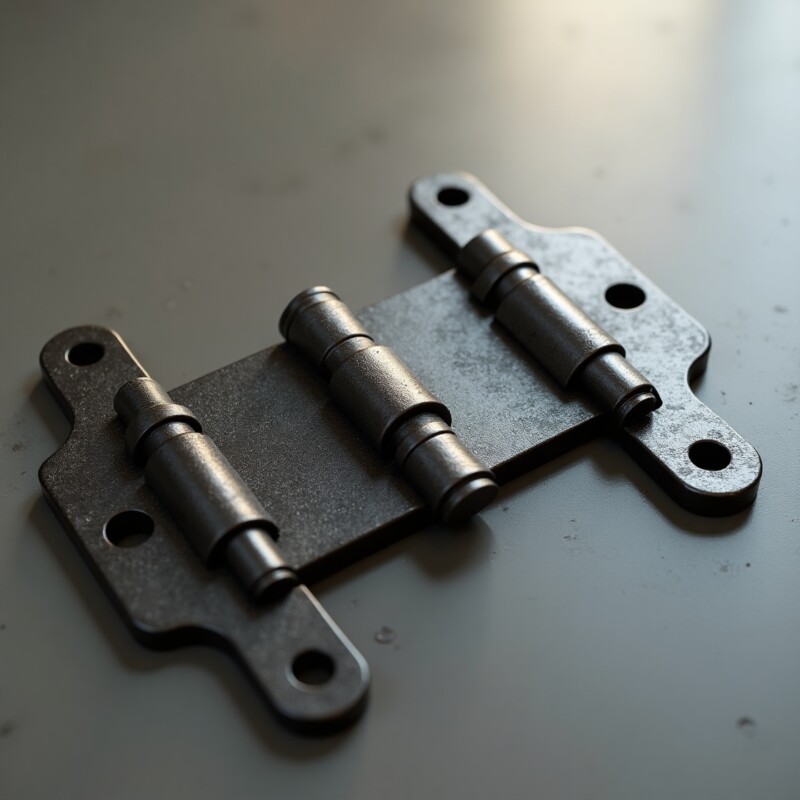 Decorative Iron Hinges