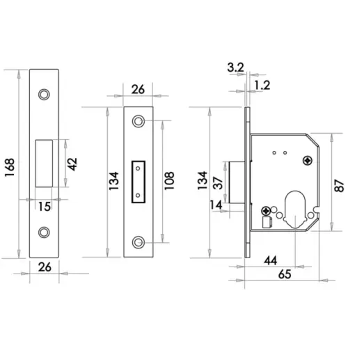 Oval Profile Deadlocks