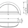76mm Drawer Pulls