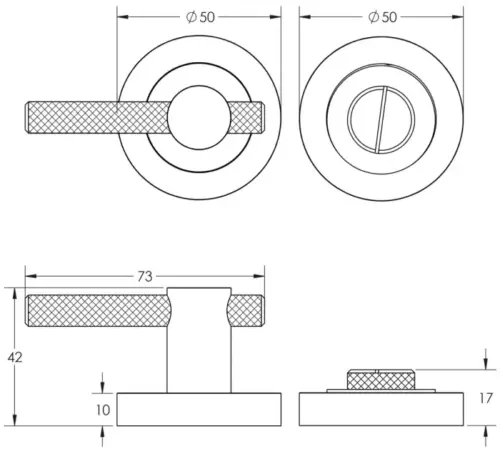 Bari Knurled Turns & Releases