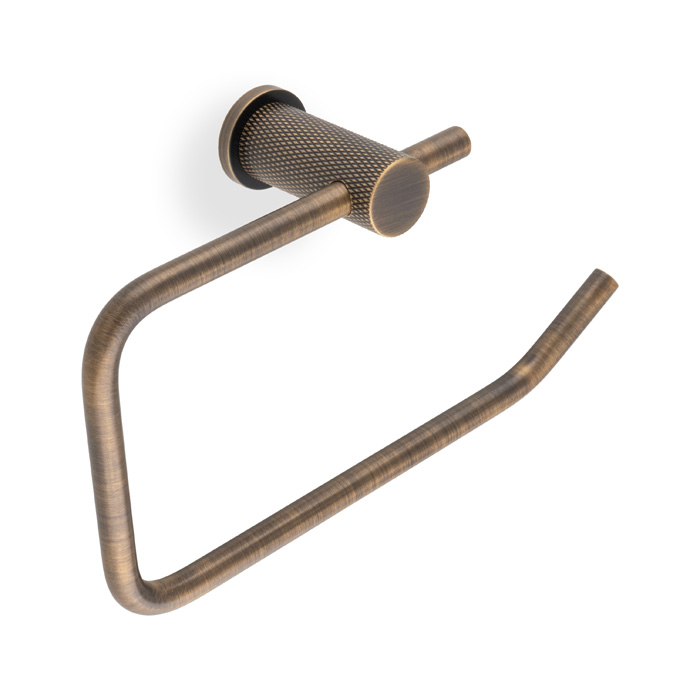 Brunel Diamond Knurled Toilet Roll Holder