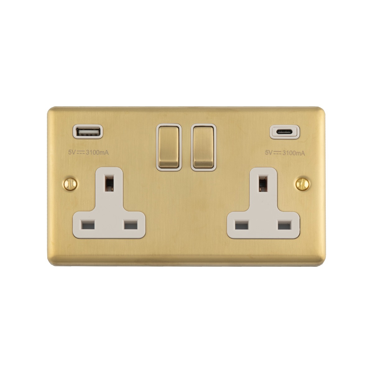 Enhance Decorative 2 Gang USBC Socket