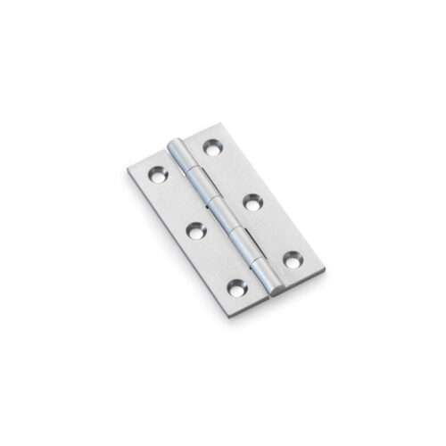 Heavy Pattern Solid Brass Cabinet Butt Hinge - Pair