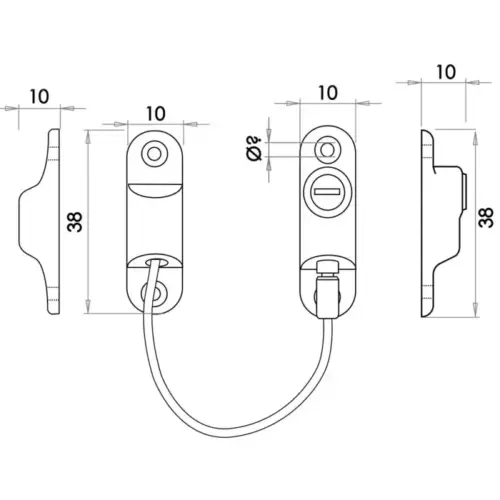 Cable Window Restrictor