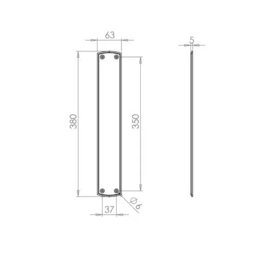 Blenheim & Chatsworth Fingerplates